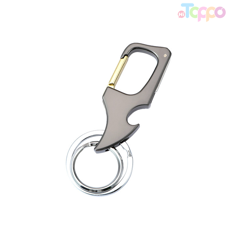 Mini Knife Keychain Foldable Multi Functional Bottle Opener Key Chain