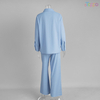 Soft Light Blue Relaxed Fit Loungewear Set