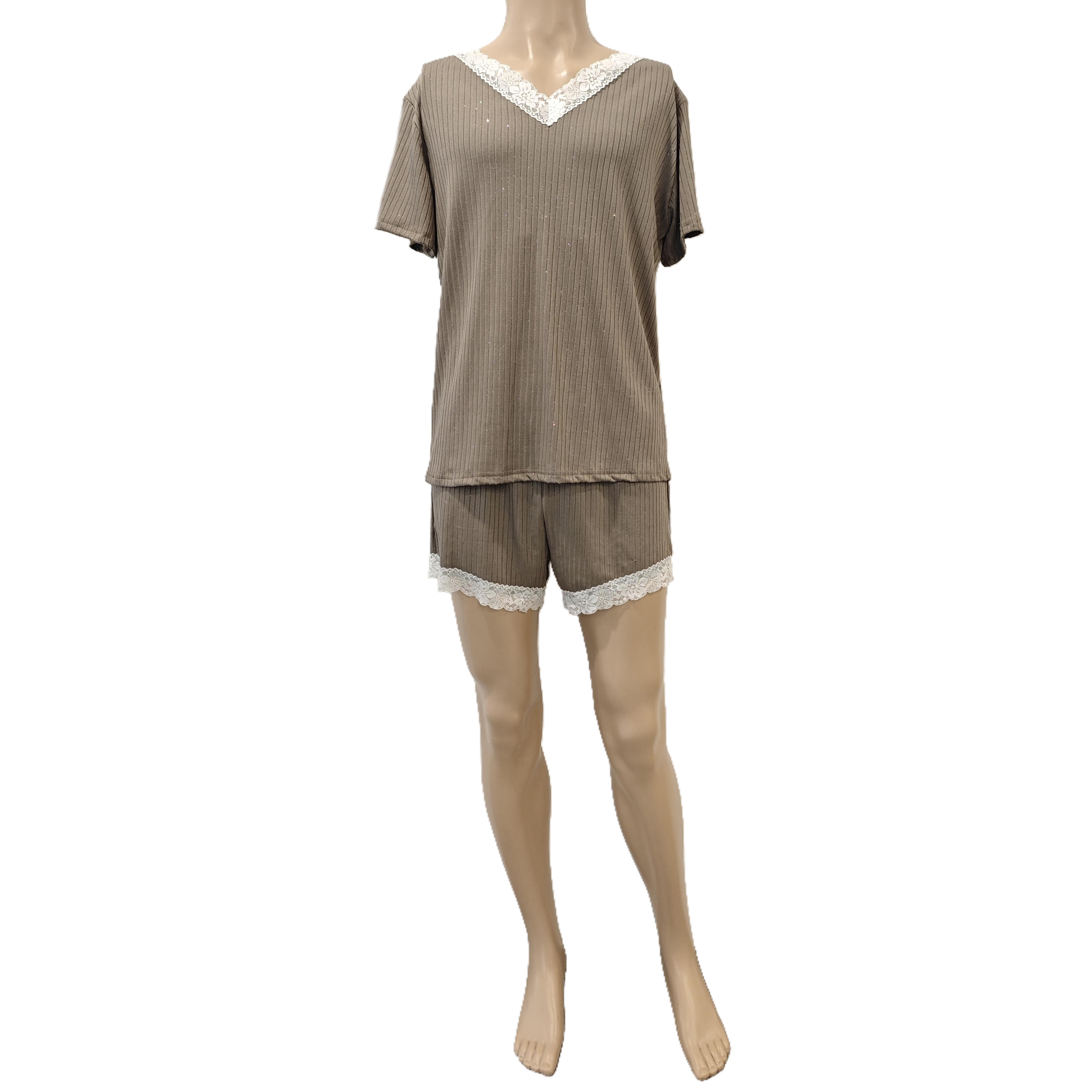 TOP：Chest49cm,Lenth64cm，170g Pant：Waist31cm,Hip51cm,Length38cm,107g，单价21.3