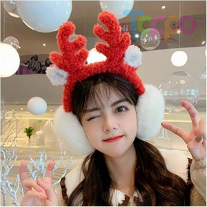 Plastic/Shaker Christmas headdress