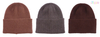 Bejirog Flat Machine Knit Solid Single Layer Hat