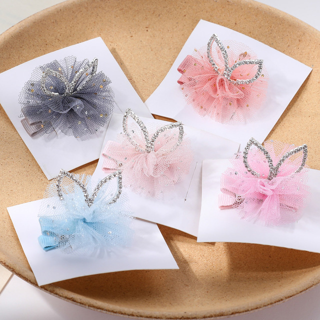 Children’s net and diamond hair accessories