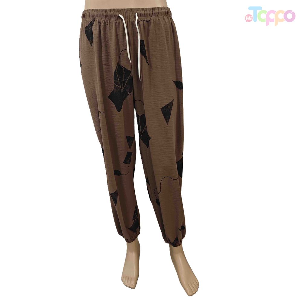 Women's Thin Summer High Waist Drawstring Casual Lounge Pants for Home Daily Wear