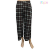 Korean Style High Waist Wide Leg Straight Pants for Women, Spring Autumn Thin Plaid Casual Trousers
