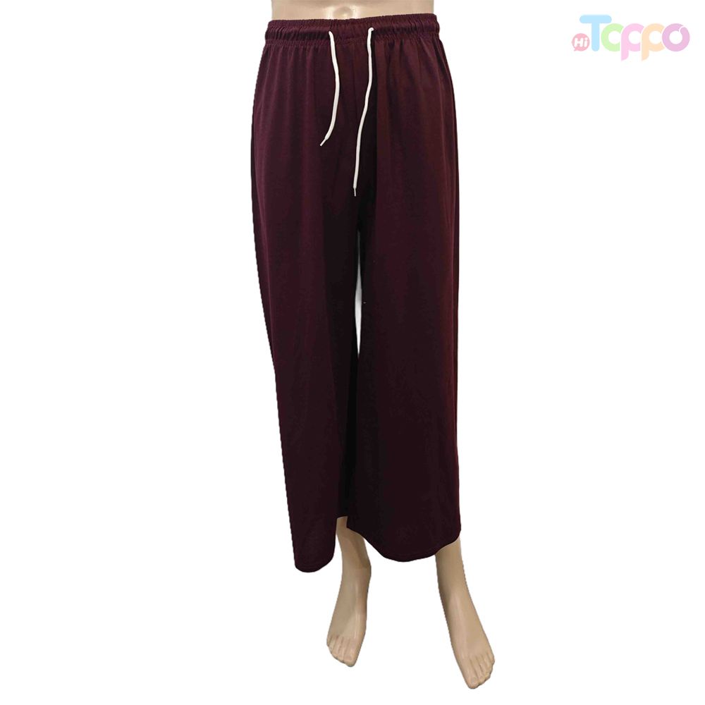 Women's Vintage Drawstring Comfort Wide Leg Pants
