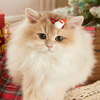 Mini Christmas Pet Hair Clips for Furry Friends