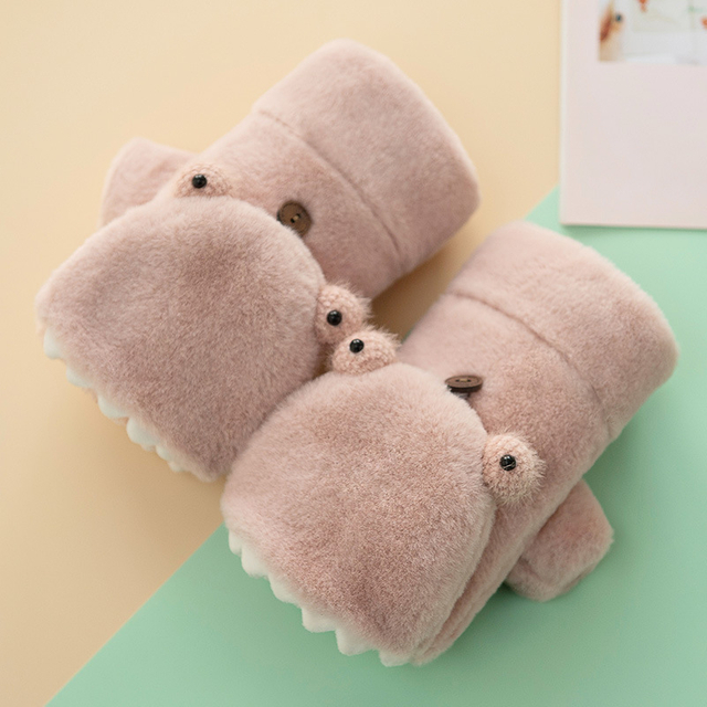 Flannelette half finger cover