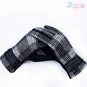 British style touch screen gloves outdoor cycling warm gloves