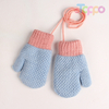 Acrylic Children's Winter Warm Knitted Mittens Gloves