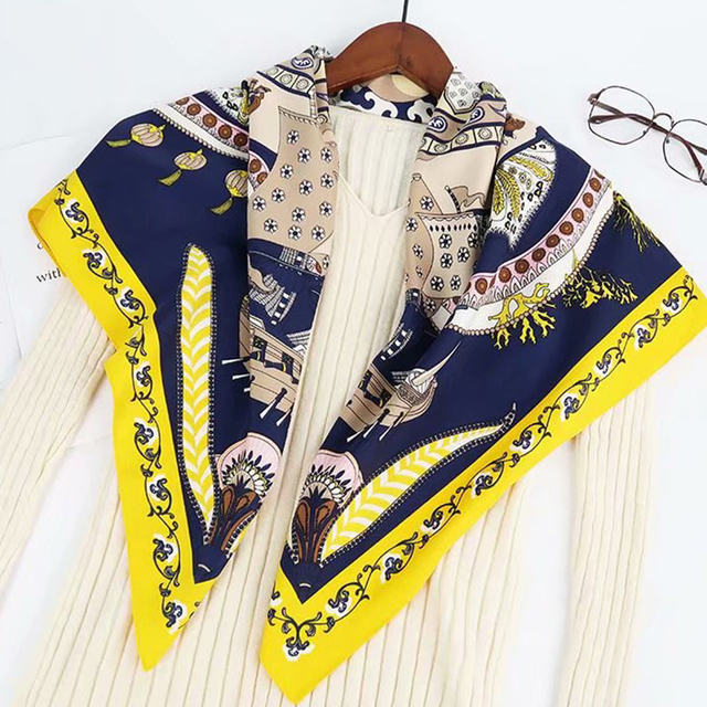  Silk-like twill kerchief