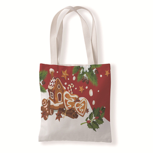 Christmas canvas sash