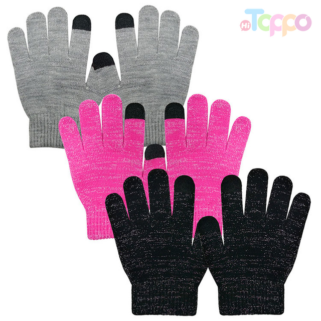 Acrylic 10 Gage Touch Panel Magic Gloves