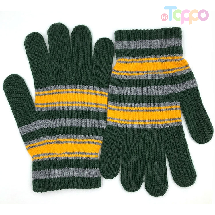 Acrylic 10 Gage Stripe Magic Gloves