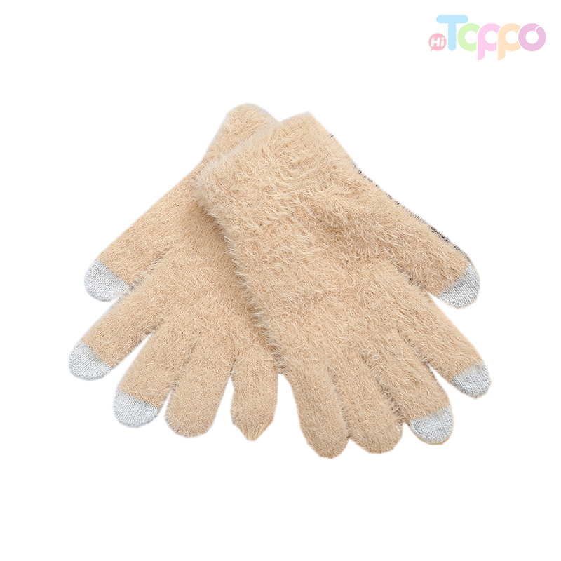 Sable Yarn 7 Gage Touch Panel Gloves