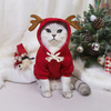 Reindeer Antler Hoodie for Cats & Small Dogs