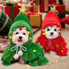 Holiday Pet Costume: Christmas Tree Hooded Cape