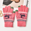 Jacquard touch-screen gloves