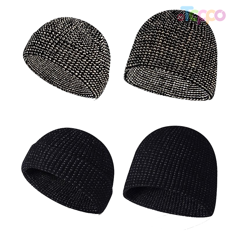 Acrylic jacquarded knitted hats