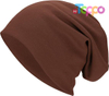  Custom Cotton Slouchy Beanie for Men and Women, Oversized Thin Skull Cap