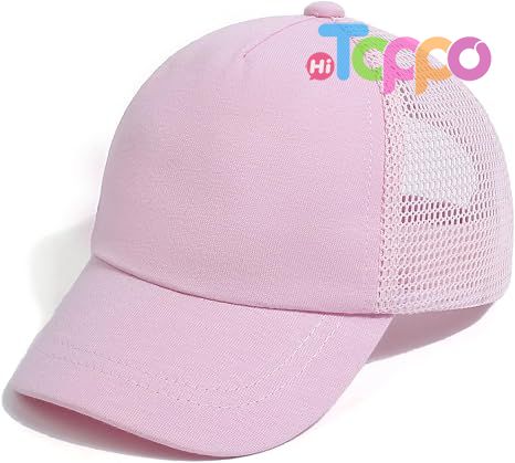 Dinosaur Mesh Adjustable Cotton Blend Full Mesh Back Ventilation Curved UV Brim Velcro Strap Toddler Baseball Hat