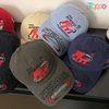 Custom Embroidered Decor American Heavy Embroidery Wide Brim Baseball Cap 