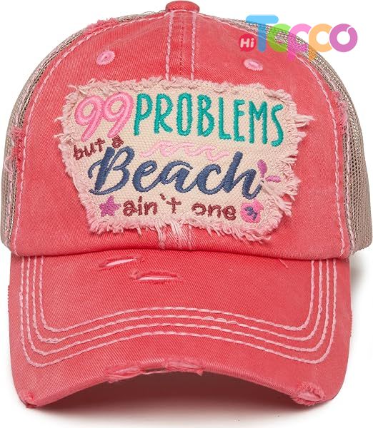 Custom Vintage Embroidered Distressed Baseball Cap Dad Hat