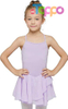 Toddler Girls Ballet Dance Leotards Skirt Ballerina Ballet Outfit Dresses Camisole Puff Sleeve