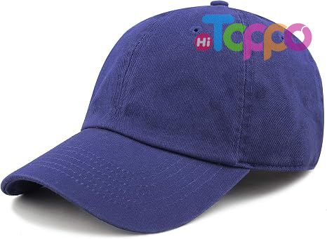 Washed Low Profile Adjustable Hat Cotton Baseball Cap Dad Hat 