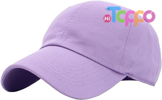 Classic Unisex Cotton Adjustable Low Crown Baseball Cap Plain Dad Hat