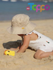 Summer Bucket Hat Kids Sun Protection Beach Hat Cotton Baby Hats