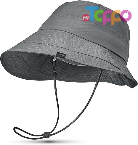 Custom Label Quick-Dry Hiking Packable Foldable UV Sun Lightweight Bucket Hat 