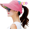 Custom Wide Brim UV Protection Sun Hat Summer Beach Packable Sun Hats 