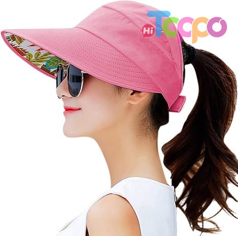 Custom Wide Brim UV Protection Sun Hat Summer Beach Packable Sun Hats 