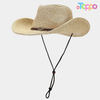 Spring Summer Wide Brim Shapeable Cowboy Straw Hat