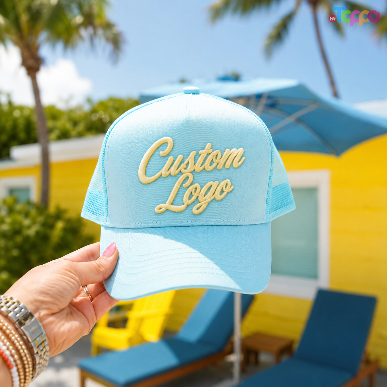 Custom Embroidery Logo Trucker Hats