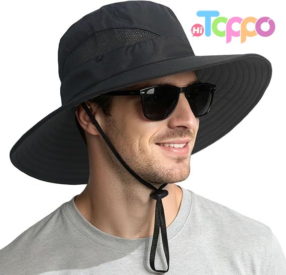 Custom Wide Brim UPF 50+ UV Protection Bucket Hat
