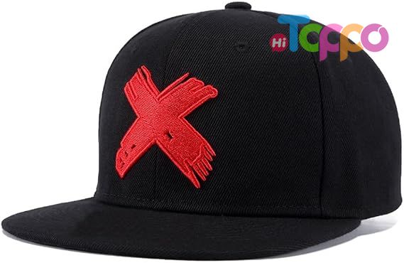 Unisex Snapback Hats, Adjustable Embroidered Flat Bill Dad Hat Baseball Cap
