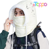 Wholesale Unisex Winter One Piece Balaclavas Hoodie Ski Snow Hats Earmuff