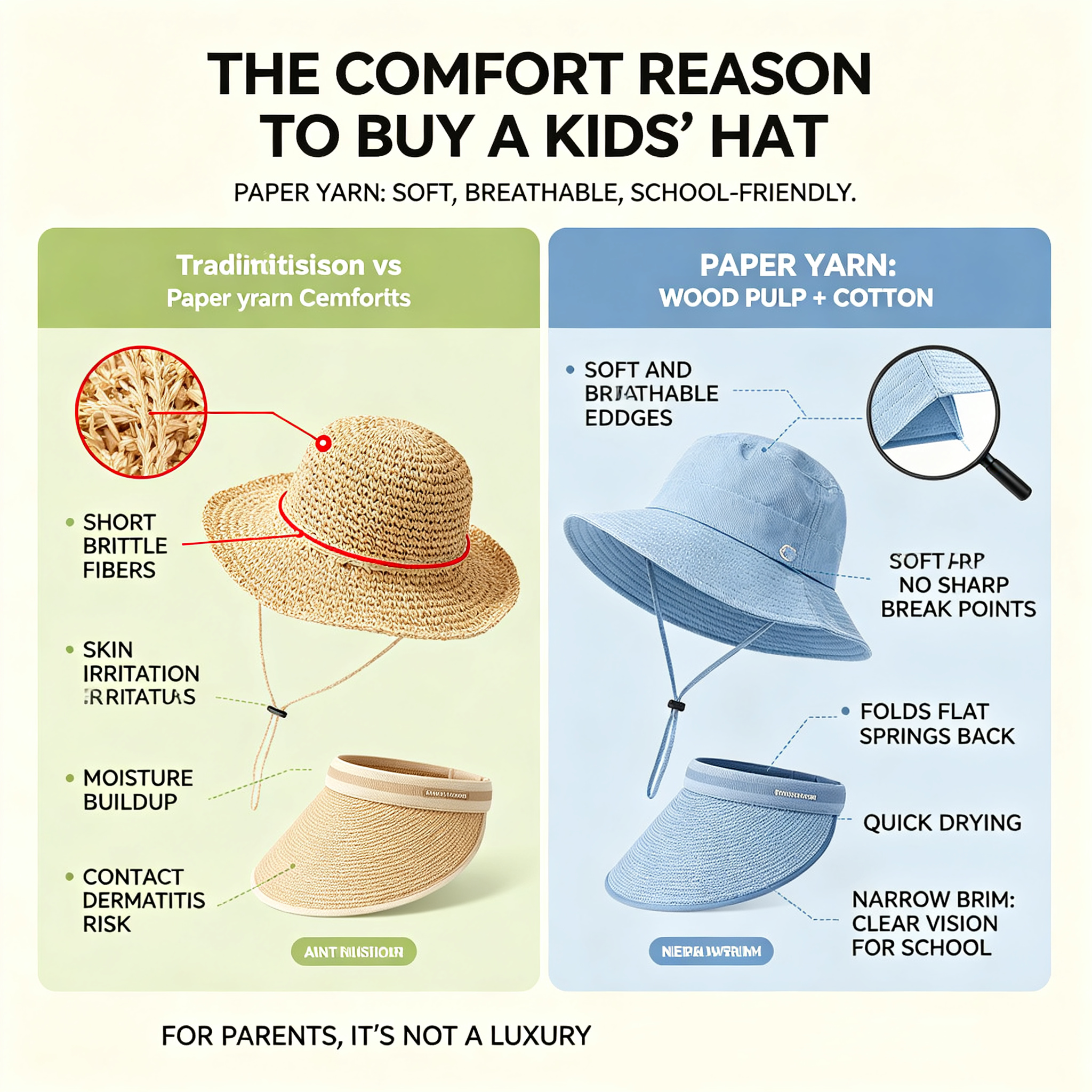 The Korean Woven Hat That Doesn't Itch