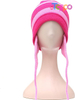 Hot Sale Winter Peruvian Cover Ears Pink Striped Beanie Hat 