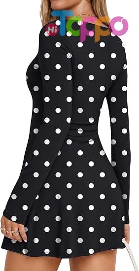 Custom 2026 Fall Mini Dresses Long Sleeve Bodycon Y2K Dress