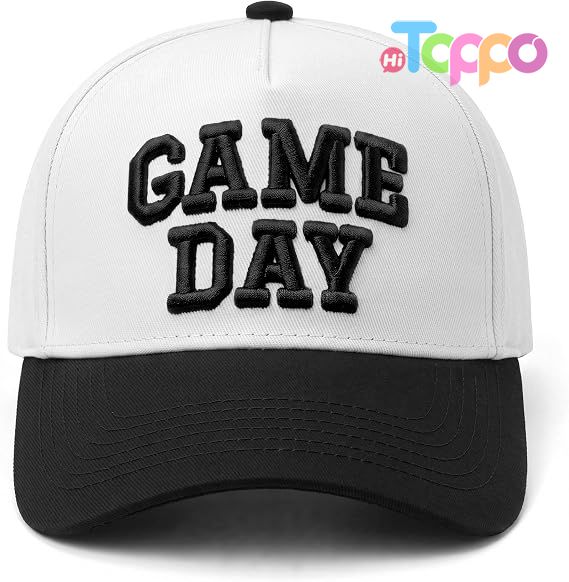 Hot Sale Vintage Embroidered Football Season Hat Sports Fan Baseball Cap