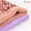 Casual Puffy Fuzzy Sequin Knit Beanie