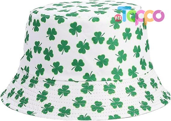 Unisex Print Double-Side-Wear Reversible Bucket Hat
