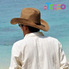 Outdoor Foldable Summer Western Cowboy Wide Brim Panama Fedora Straw Sombrero Rancher Cap