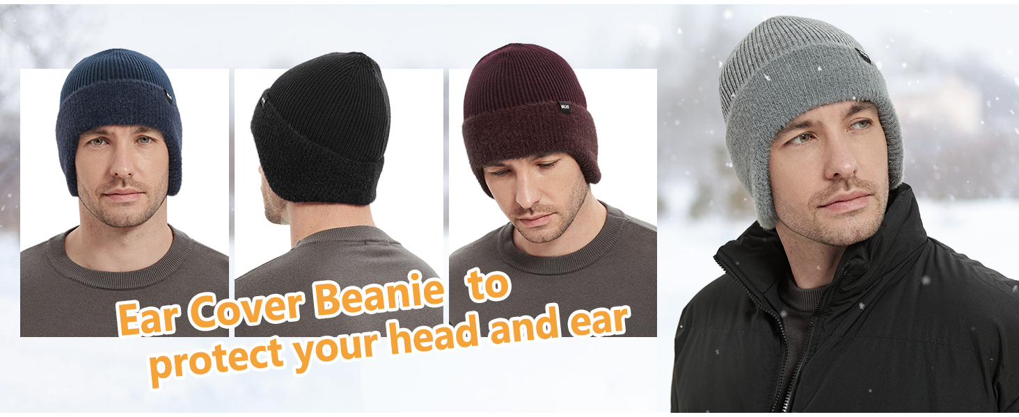 ear cover beanie