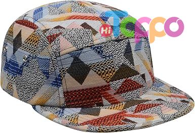 Multi-Color Unique Flower Designs Caps 
