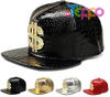 Hip Hop Flat-Brimmed Rock Adjustable Snapback Hat for Men and Women