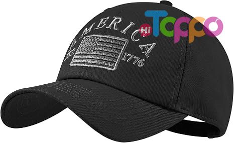 American Flag USA Army Tactical Operator Military Plain Dad Hat Baseball Cap