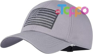 American Flag USA Army Tactical Operator Military Plain Dad Hat Baseball Cap
